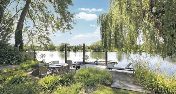 A luxurious riverside retreat