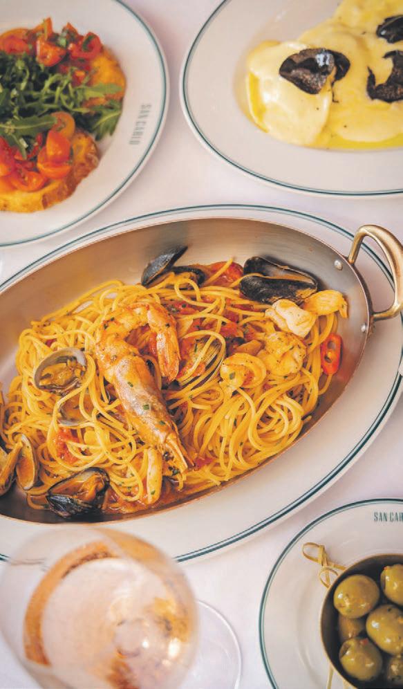 Experience the essence of Italian hospitality at San Carlo