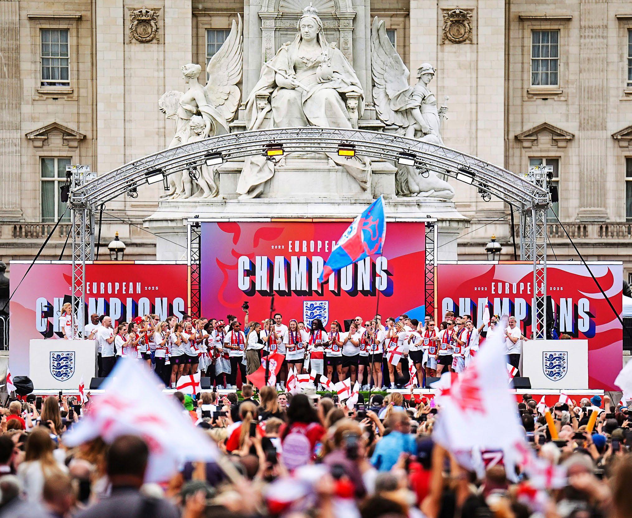 Queens of Europe, but can England rule the world?