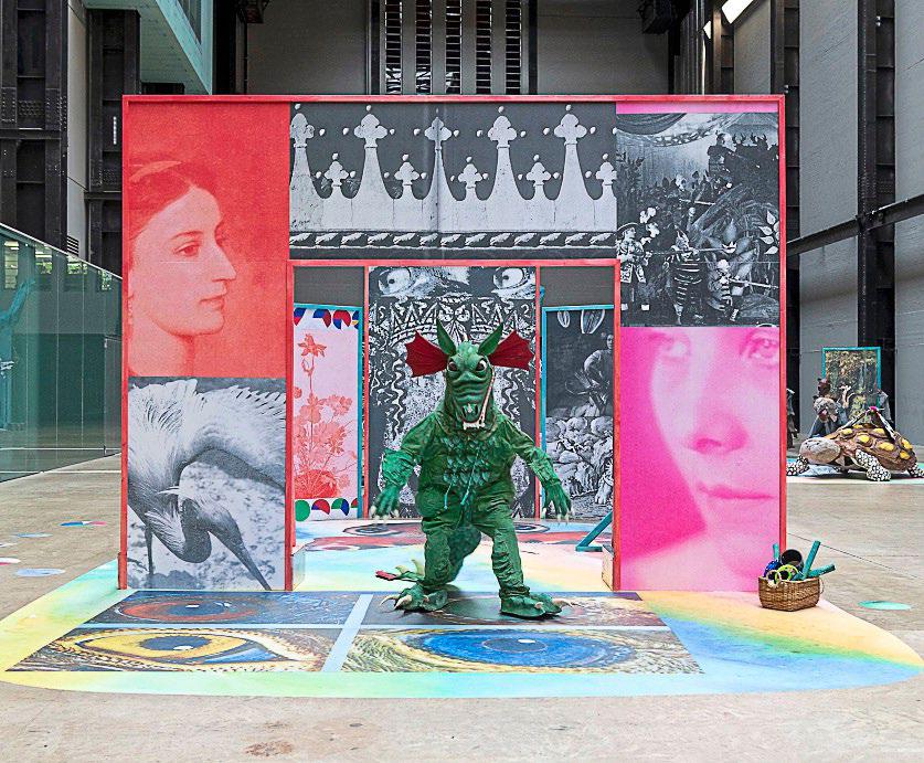 What's that coming into the Tate, is it a Monster?