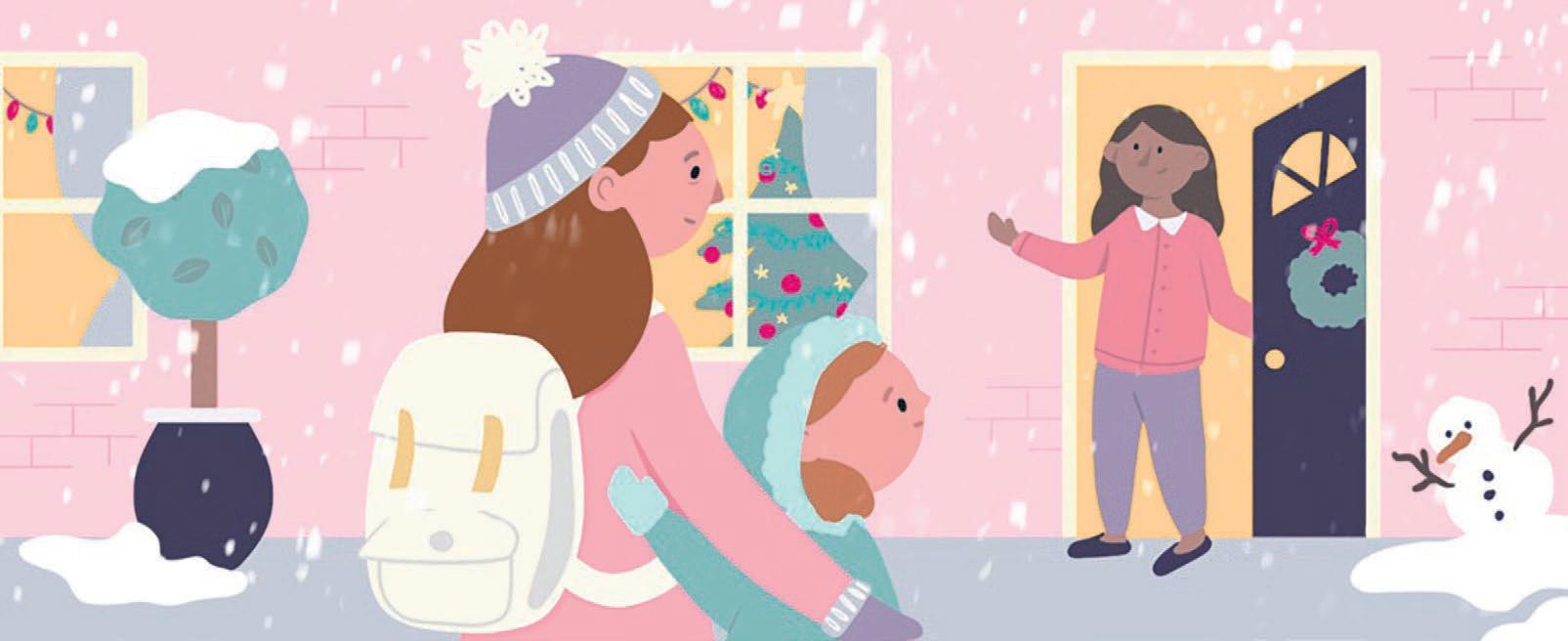 "Our first Christmas of freedom"