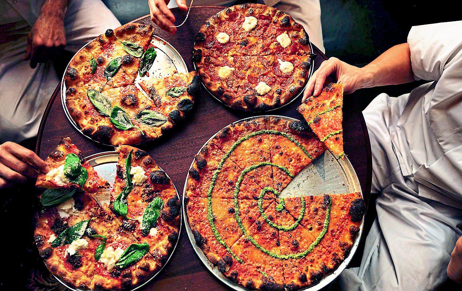 At the table Fancy a five-hour queue for a pizza the action?