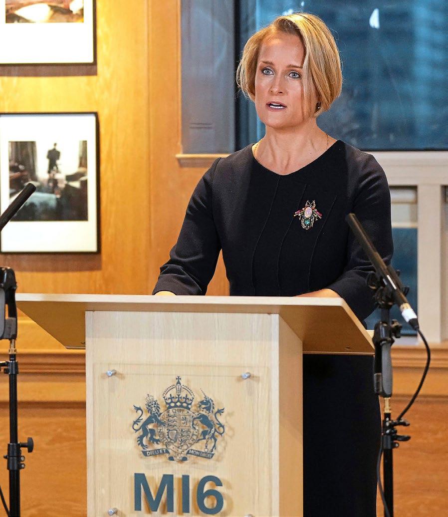 New MI6 boss warns of Russia threat in first public speech