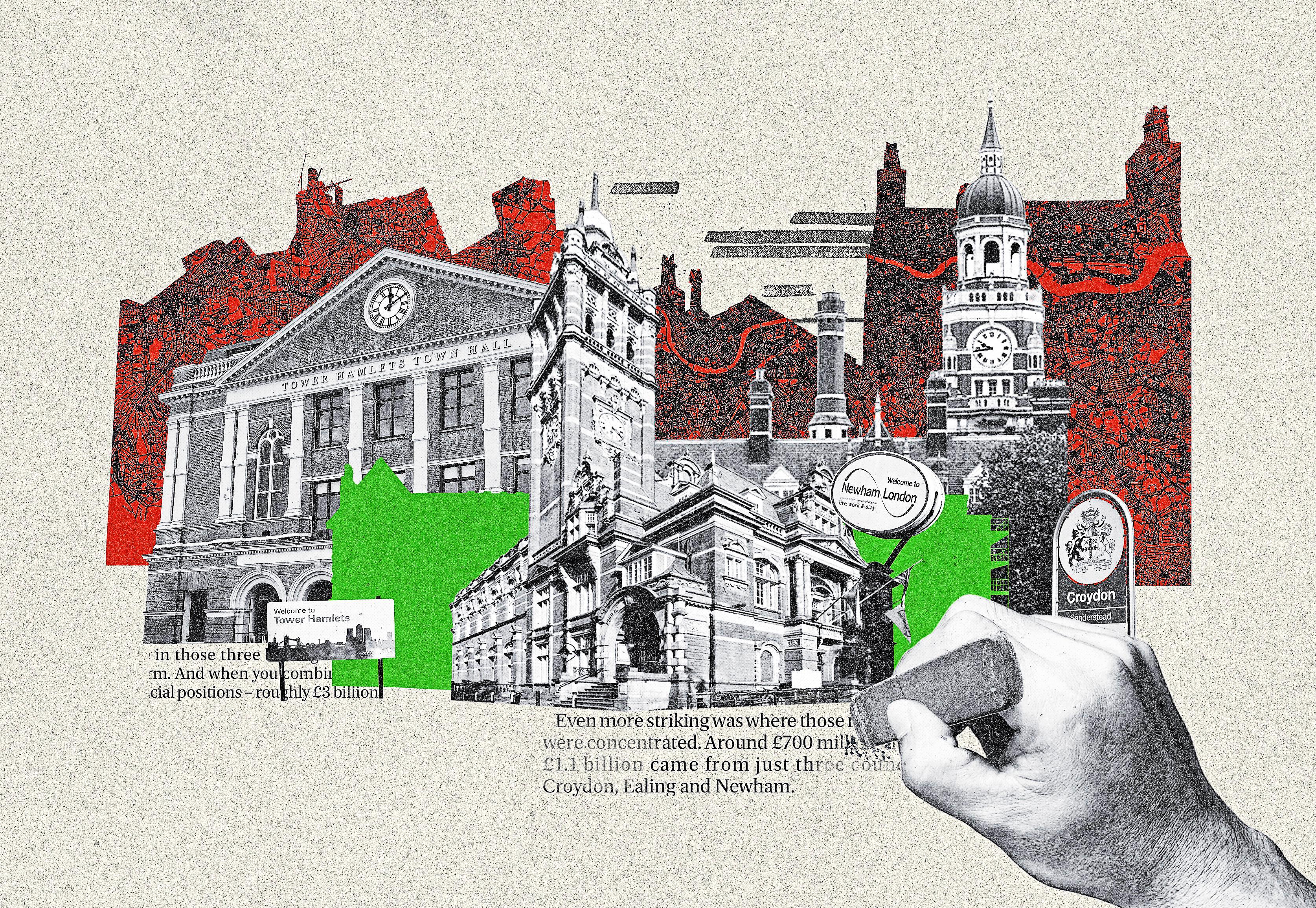 THE SCANDAL OF LONDON COUNCILS' SPENDING BLACK HOLES