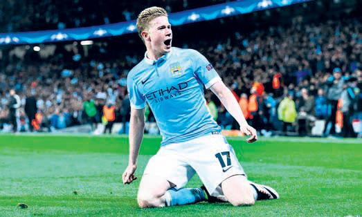 Bruyne to bid farewell to Manchester City