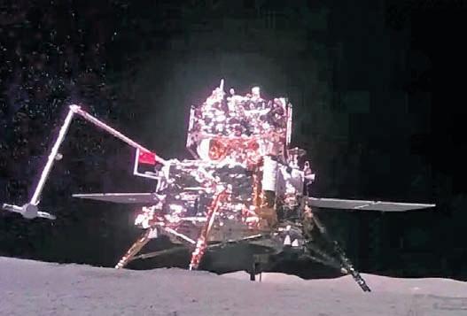 Soil from moon suggests a thirsty far side