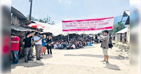Meiteis abort plans to reach Manipur hill as Kukis object