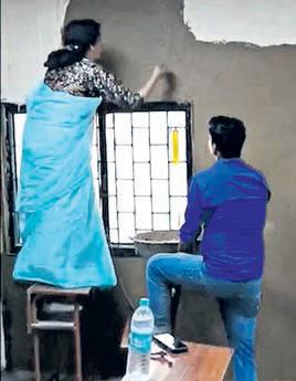 DUSU chief defaces principal's office
