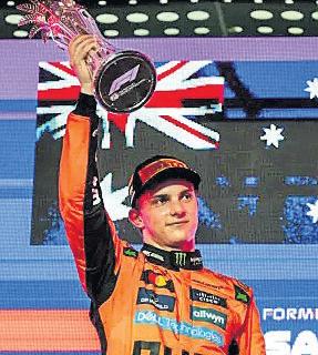 PIASTRI WINS SAUDI ARABIAN GRAND PRIX