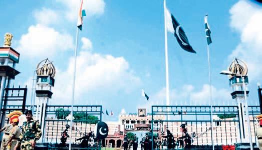 Busy day at Attari border as Indians, Pakistanis return home