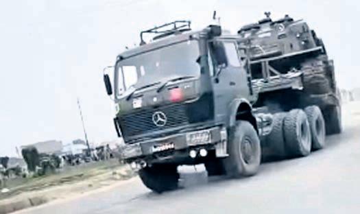 Pakistan rushes military equipment towards LoC