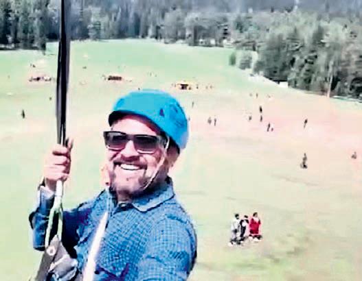 Tourist captures Pahalgam attack while ziplining