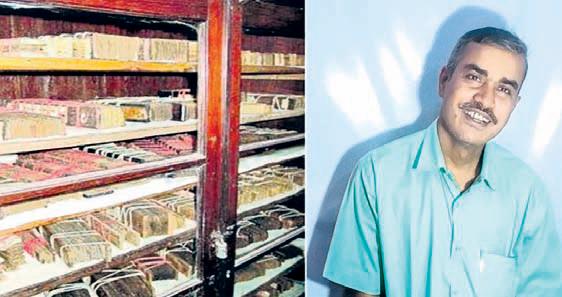 Bhadrak man conserves 1,200 rare palm leaf manuscripts
