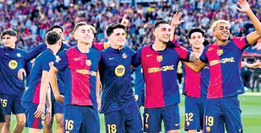 Barcelona rallies to beat Real Madrid 4-3
