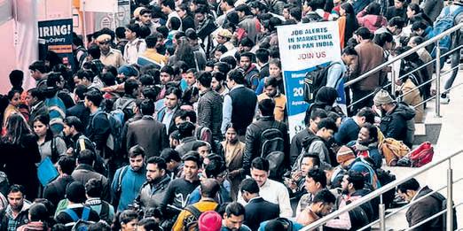 India's unemployment rate at 5.1% in April