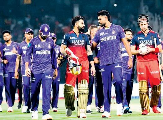 IPL resumes with RCB vs KKR clash