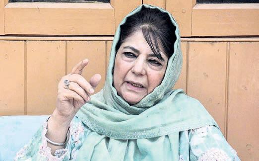 Mehbooba urges declaration of shelled areas as 'war-hit' zones