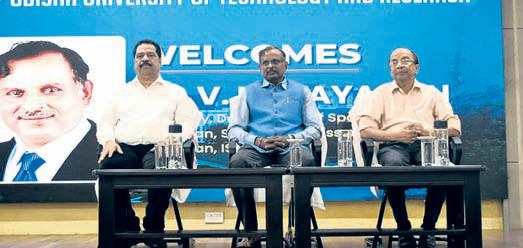 ISRO chief Narayanan inspires OUTR students