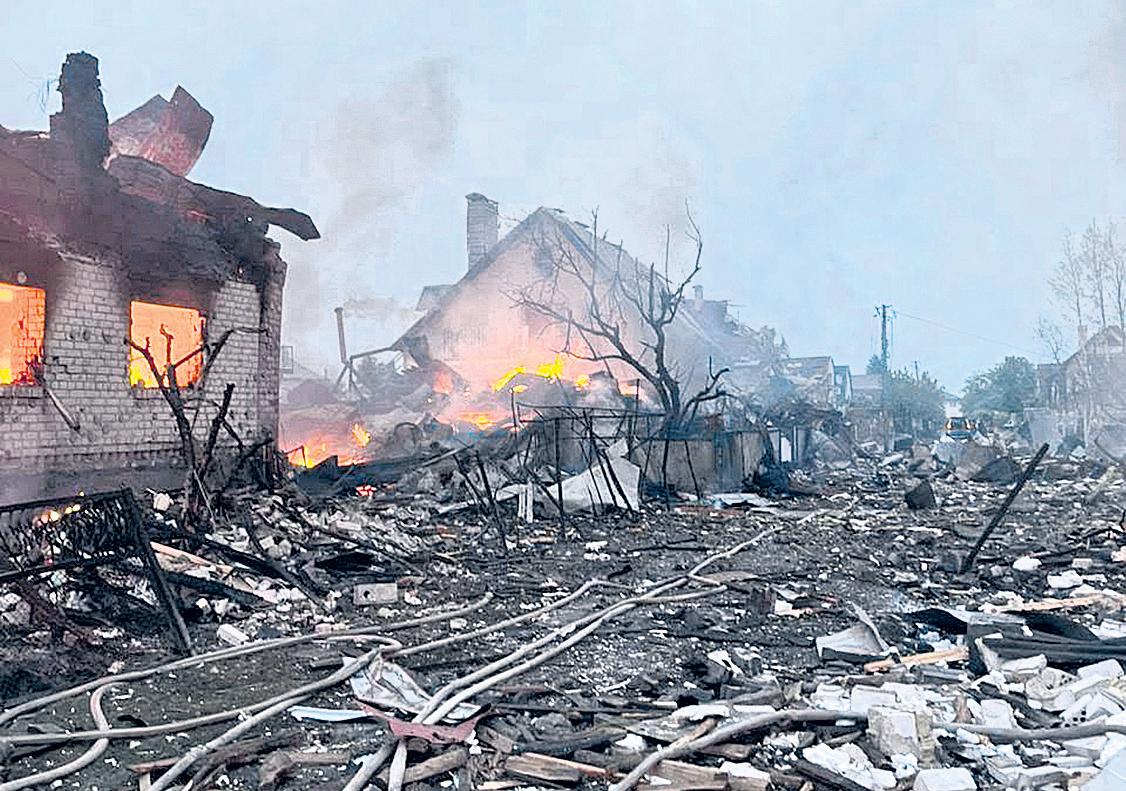 Russia hits Ukraine with largest air attack of war