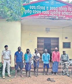 5 poachers arrested in Kuldiha