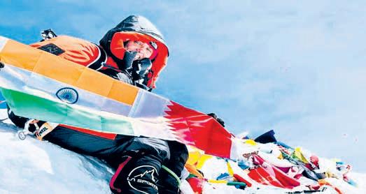Safrina becomes first Kerala woman to climb Mount Everest