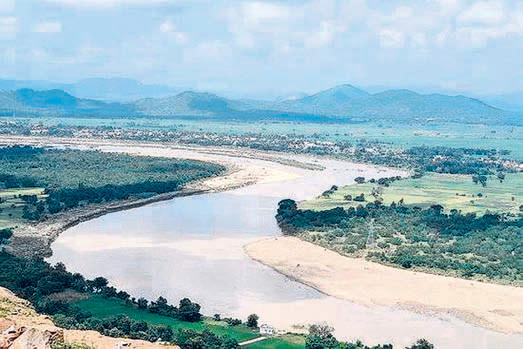 Rushikulya river water turns saline, sparks concem in Ganjam