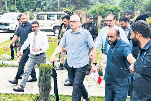 Won't be intimidated by terror: Omar Abdullah