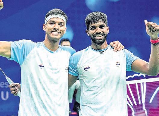 Satwik-Chirag in quarters; Prannoy, Sindhu bow out