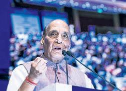 People of PoK part of Indian family: Rajnath