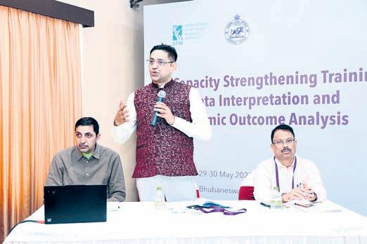 Data interpretation training for agri officers