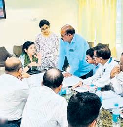 Principal Secretary reviews projects in Keonjhar district