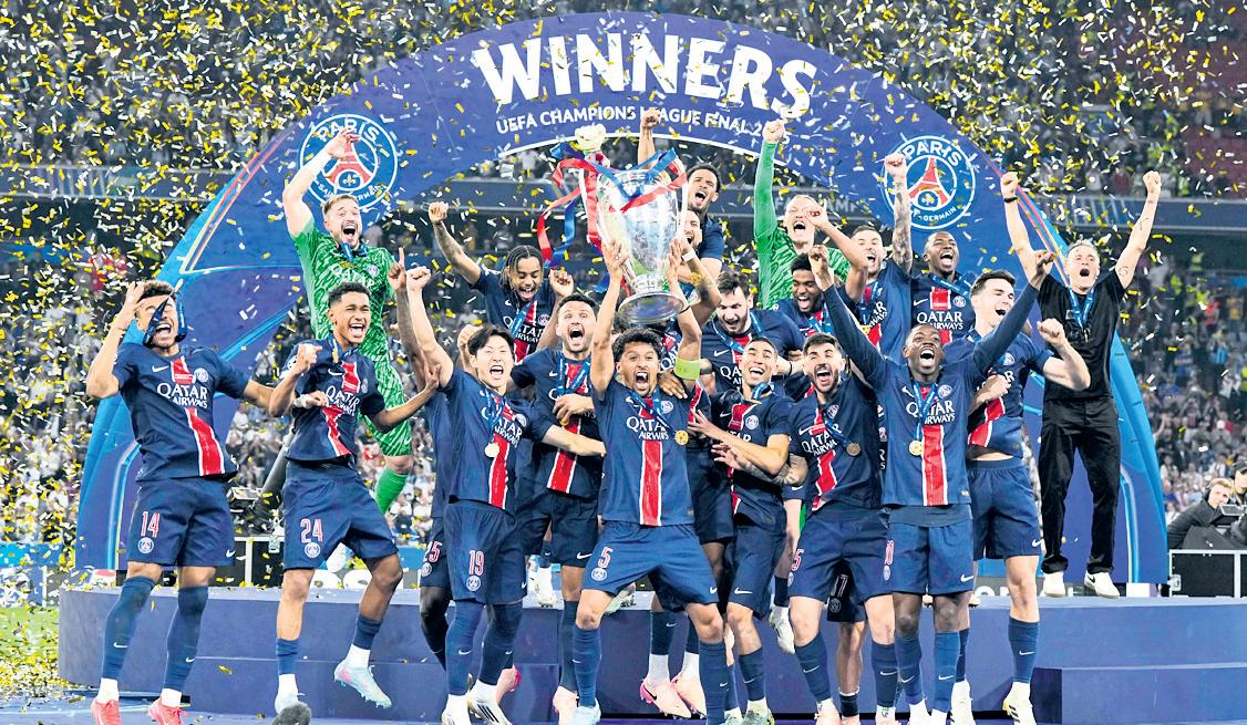 GOLDEN DAWN FOR PSG