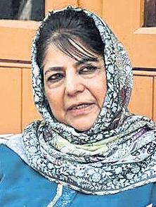 Mehbooba seeks dignified return of Kashmiri Pandits
