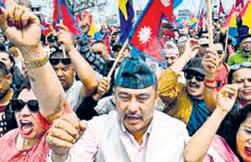 Pro-monarchy protest continues in Nepal