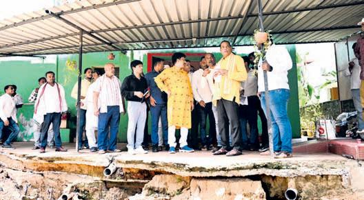 H&UD Minister inspects monsoon prep in Capital