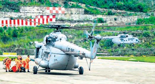 34 airlifted from Sikkim's landslide hit Chaten