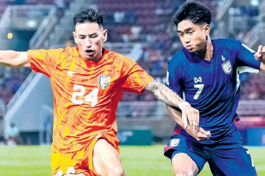 India lose to Thailand; reality check ahead of Asian Cup