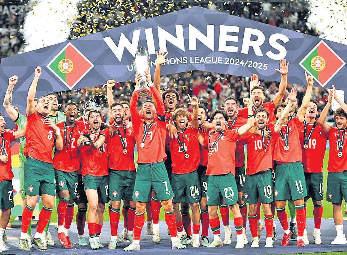 Portugal thrash Spain to win Nations League