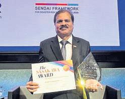 Guv, CM & Patnaik hail IMD DG for UN award