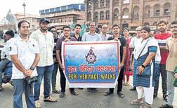 Heritage walk highlights Rath Yatra craft