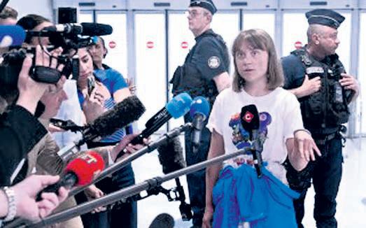 Israel deports Greta after seizing Gaza-bound ship she was on
