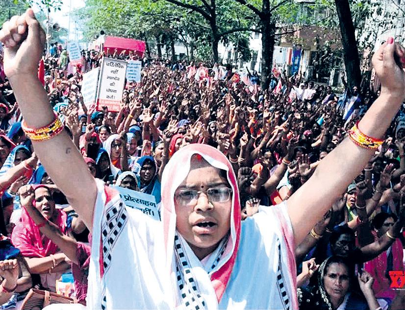 Beleaguered Asha Workers' campaign against CPI-M