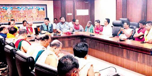 'Complete Ratna Bhandar repair work by July 6'