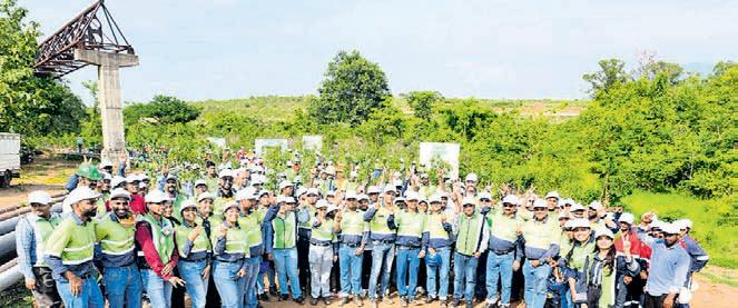 Vedanta Lanjigarh launches mega plantation campaign