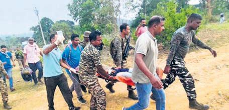 CRPF official killed in IED blast in Saranda forest