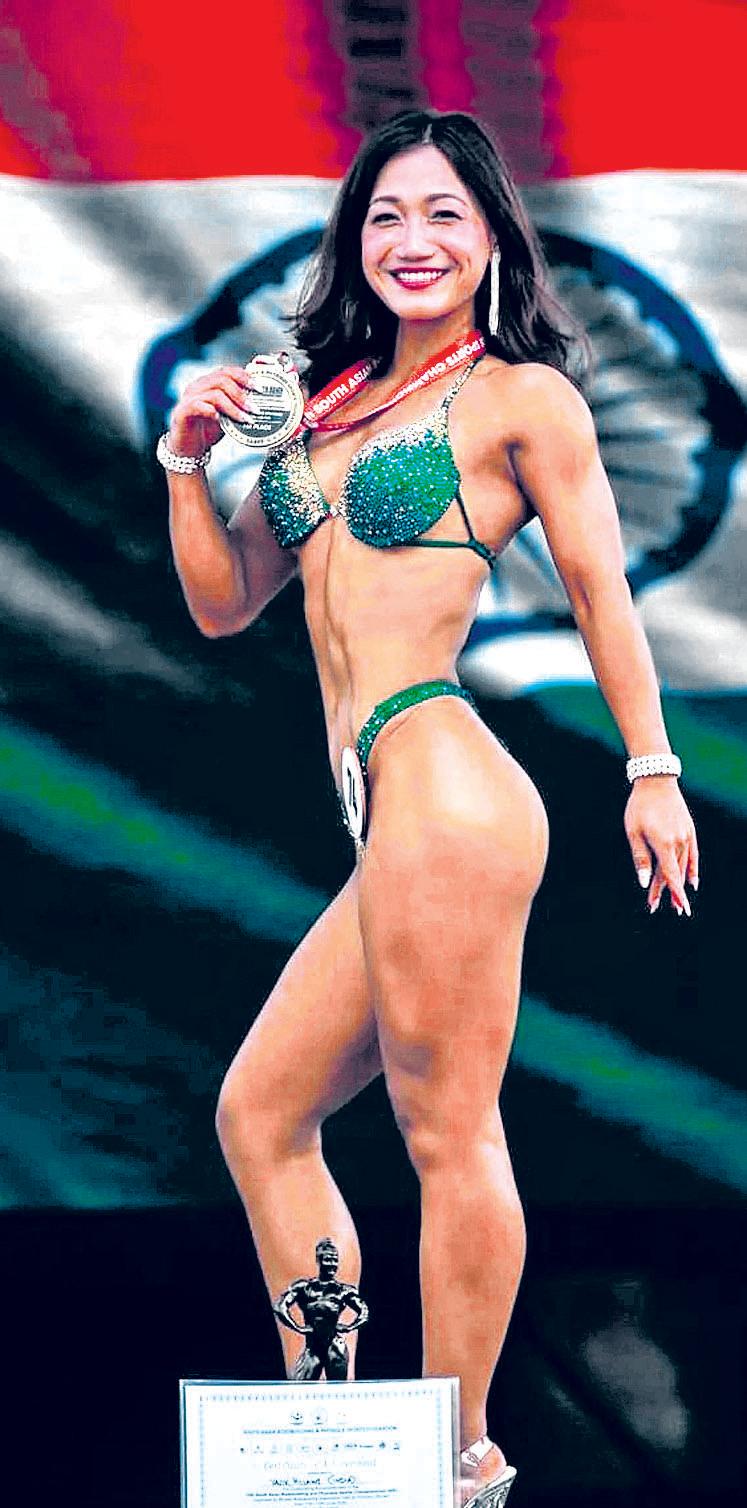 Hillang scripts history with gold at South Asian Bodybuilding C'ship