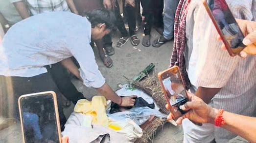 Man holds symbolic wedding with deceased fiancée