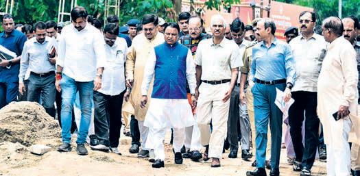CM Majhi reviews prep in City