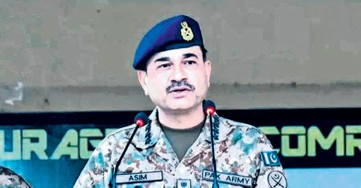 Pak committed to regional peace: Munir