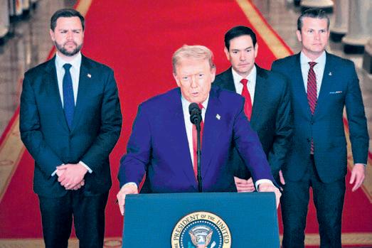 Trump abandons anti-war crusade